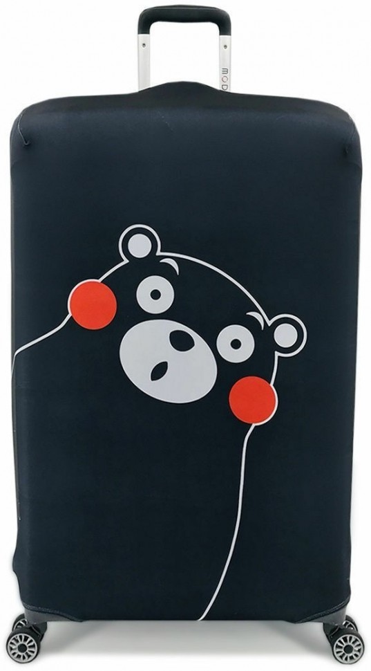 Чехол для чемодана Черный Мишка L (75-85 см)