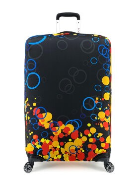 Чехол для чемодана Пузырики L (75-85 см)