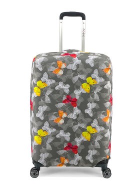 Чехол для чемодана Бабочки M (65-75 см)