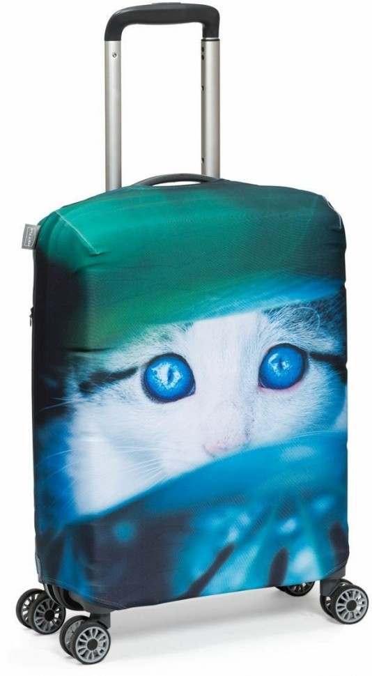 Чехол для чемодана Котик S